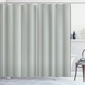 Ambesonne Stripes Shower Curtain, Abstract Ocean Inspired Palette Lines Geometrical Image Illustration, Cloth Fabric Bathroom Decor Set with Hooks, 84" Long Extra, Pale Almond