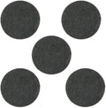 5pcs Incense Burner Black Ash Catcher Pad 45mm Fireproof Mat High Temperature Cotton Pad Fire Cotton Incense Burner Accessories Fit for Incense Sticks Coils