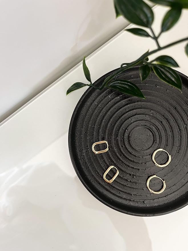 Bursera Vulcan Ceramic Plate, Tree Planted with Every Order, Smudging Tray for Palo Santo, White Sage, Incense Burner and Jewelry Dish, Decorative Plate