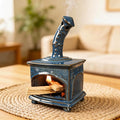 MOUGIGI Ceramic Palo Santo Holder & Mini Chiminea Smudge Bowl | Multi-Functional Burner for Sage Sticks, Incense Cones, Copal,and Candles |Perfect for Energy Cleansing,Yoga Meditation| Anxiety Relief