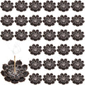 Sumind 30 Pieces Incense Holder Lotus Sticks Incense Burner Cone Burner Ash Catcher for Home Fragrance Decor Yoga SPA Bedroom(Retro)