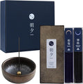 Incense Gift Set Japanese Garden & Wagiku Chrysanthemum + Zen Incense Holder