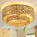 Boho Caged Ceiling Fan with Lights Flush Mount,Handwoven Layered Rattan Fandelier ceiling fan with Remote Control Reversible 6-Speed Enclosed Ceiling Fan Light for Bedroom Living Room Nursery E26