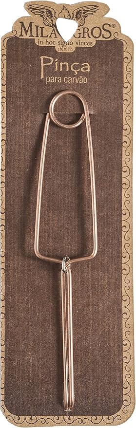 Milagros Charcoal Tongs 4.7 Inches