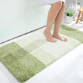 OLANLY Bathroom Runner Rugs Mat 47x24, Extra Soft Absorbent Microfiber Bath Rugs, Rubber Backing, Quick Dry, Long Bath Mats for Bathroom, Tub and Shower, Home Decor Accessories, Mustard Yellow