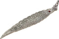 Buddha Incense Holder for Incense Sticks, Cones - 12" Ornate Leaf Ash Catcher for Spiritual Home Decor, Meditation Room Decor, Spiritual Gifts - Alternative Imagination