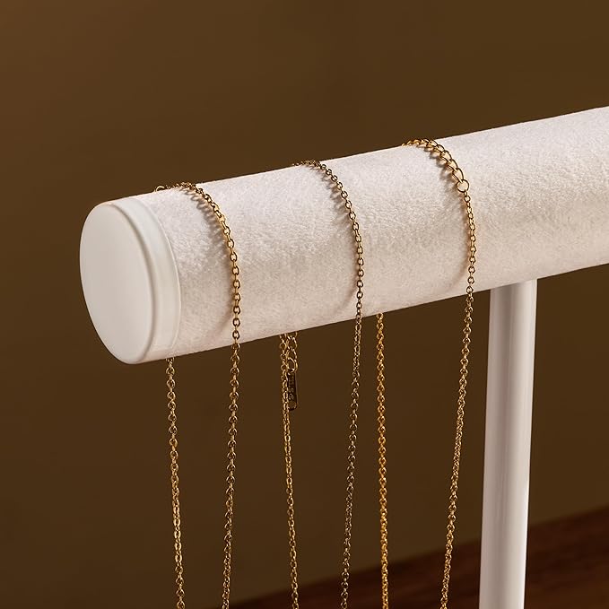 Jewelry Organizer Stand for Necklaces, Bracelets, Earrings, Rings, PW | 3 Tier Velvet Bracelet Holder Display | Jewelry Organizers and Storage | Jewelry Tree | Jewelry Towers