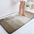 OLANLY Large Bathroom Rugs Mat 40x24, Extra Soft Absorbent Microfiber Bath Rugs, Rubber Backing, Quick Dry, Machine Washable Bath Mat for Bathroom Floor, Tub and Shower, Home Decor Accessories, Coffee