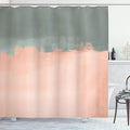 Ambesonne Abstract Shower Curtain, Grunge Street Style Painting Brush Print Ombre Design Illustration, Cloth Fabric Bathroom Decor Set with Hooks, 69" W x 75" L, Dark Sea