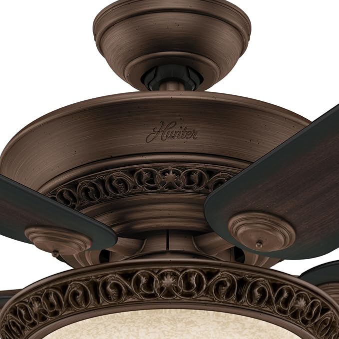 Hunter Italian Countryside, Indoor, Ceiling Fan, 52 inch, P.A. Cocoa