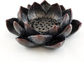 Lotus Incense Burner and Votive T-Light Candle Holder Meditation Flower Buddha