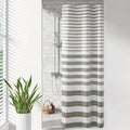 Madison Park Shower Curtain Spa Waffle Weave Stall Shower Curtain for Bathroom 3M Scotchgard Moisture Management, Spa Quality Modern Shower Curtains for Bathroom, Stall 36x72'' Grey Ombre