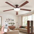 60 Inch Ceiling Fan with Lights and Remote, 30W 12" LED Panel Flush Mount Ceiling Fan, 6-Speed Quiet DC Motor Modern Low Profile Ceiling Fan with Reversible Blades for Bedroom, Living Room, Patio