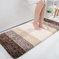 OLANLY Large Bathroom Rugs Mat 45x27, Extra Soft Absorbent Microfiber Bath Rugs, Rubber Backing, Quick Dry, Machine Washable Bath Mats for Bathroom Floor, Tub and Shower, Home Decor Accessories, Brown