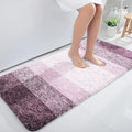 OLANLY Large Bathroom Rugs Mat 40x24, Extra Soft Absorbent Microfiber Bath Rugs, Rubber Backing, Quick Dry, Machine Washable Bath Mats for Bathroom Floor, Tub and Shower, Home Decor Accessories, Mauve