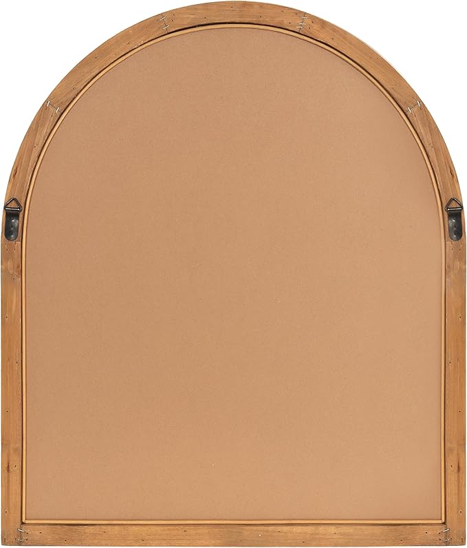 Kate and Laurel Rahfy Boho Arch Rattan Mirror