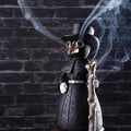 2026 Upgrade Plague Doctor Incense Holder, Plague Doctor Cone Burner Eyes Will Smoke, Handmade Craftfor Desktop Resin Ornament for Home Decoration, Effective Stress & Anxiety Relief. (Large Doctor)
