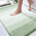 OLANLY Bathroom Rugs Mat 30x20, Extra Soft Absorbent Microfiber Bath Rugs, Rubber Backing, Quick Dry, Machine Washable Bath Mats for Bathroom Floor, Tub and Shower, Home Decor Accessories, Sage Green