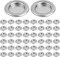 Framendino, 50 Pack Mini Tower Incense Metal Cone Tray Holder Decorative for Office Accessories