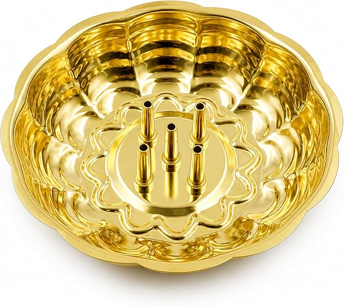 Spillbox Incense Holders Medium Gold