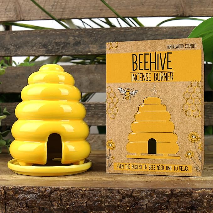 Gift Republic - Beehive Incense Burner - Add a Touch of Nature to Your Home