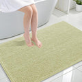 OLANLY Large Bathroom Rugs 47x32, Extra Soft Absorbent Chenille Bath Rugs, Rubber Backing Quick Dry, Machine Washable Bath Mats for Bathroom Floor, Tub and Shower, Home Decor Accessories, Vanilla