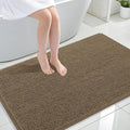OLANLY Large Bathroom Rugs 44x32, Extra Soft Absorbent Chenille Bath Rugs, Rubber Backing Quick Dry, Machine Washable Bath Mats for Bathroom Floor, Tub and Shower, Home Decor Accessories, Tan