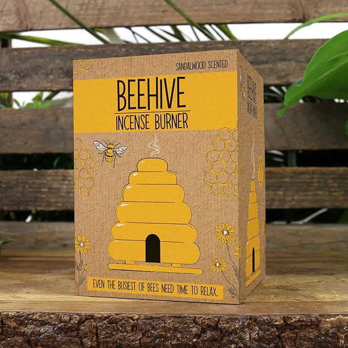 Gift Republic - Beehive Incense Burner - Add a Touch of Nature to Your Home