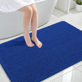 OLANLY Large Bathroom Rugs 47x32, Extra Soft Absorbent Chenille Bath Rugs, Rubber Backing Quick Dry, Machine Washable Bath Mats for Bathroom Floor, Tub and Shower, Home Decor Accessories, Royal Blue