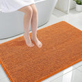 OLANLY Large Bathroom Rugs 47x32, Extra Soft Absorbent Chenille Bath Rugs, Rubber Backing Quick Dry, Machine Washable Bath Mats for Bathroom Floor, Tub and Shower, Home Decor Accessories, Clay